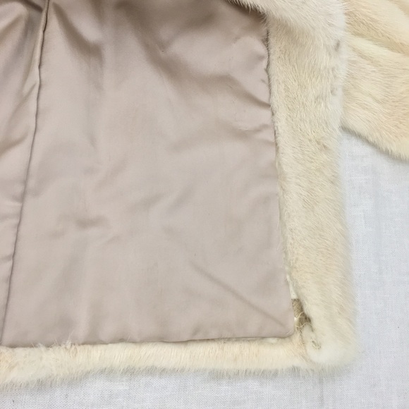 Silky Authentic Mink Fur Coat Custom Made - Picture 7 of 8